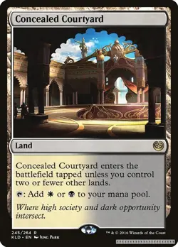 Concealed Courtyard [KLD - 245] - NM [Normal] TCG MTG - Image 1