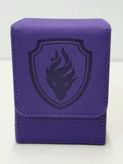Dragon Shield Purple Deck Box TCG Card Holder MTG Poke Yugioh Storage Case Cards - Image 1