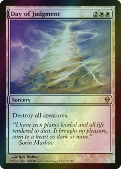 MTG Day of Judgment Buyabox Foil ** Zendikar Promos ** English - Image 1