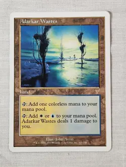 NM Adarkar Wastes 7th Edition Mtg Magic the Gathering - Image 1