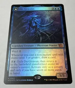 MTG FOIL Jin-Gitaxias The Great Synthesis - March of the Machine #065 NM - Image 1
