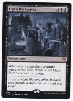 MTG Commander Starter 2022 R Open the Graves #097 - Image 1