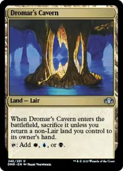 MTG Dominaria Remastered U Dromar's Cavern #246 PLAYSET 4x x4 - Image 1