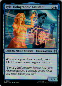 Lyla, Holographic Assistant SPMU 0007 Marvel SPM - Image 1