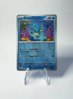 Pokemon TCG Horsea 010/064 Shrouded Fable Reverse Holo - Image 1