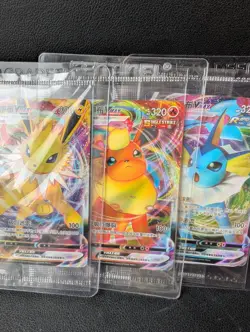 Pokemon TCG Flareon, Jolteon, Vaporeon Vmax Chinese Promo Sealed - Image 1