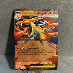 Mega Charizard Y EX - 030 030 Holo ME: Mega Evolution Promo Pokemon NM - Image 1