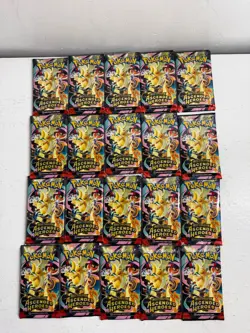 (20x) ASCENDED HEROES Pokemon TCG Booster Pack Lot Bundle NEW SEALED - Image 1