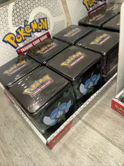 Pokemon TCG: Stacking Tin (Q1 2025). Lot of 18 Factory Sealed - Display And Box - Image 4