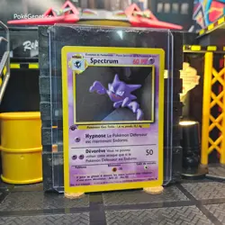 Spectrum Haunter 1st Edition Base Set French Pokemon TCG 29/102 Uncommon - Image 3