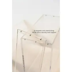 Premium Pokemon ETB Acrylic Case Magnetic Lid UV Safe Elite Trainer Box Case - Image 4