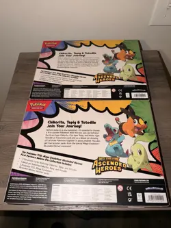 Pokemon Ascended Heroes First Partner Deluxe Pin Collection Sealed New (2 Boxes) - Image 2
