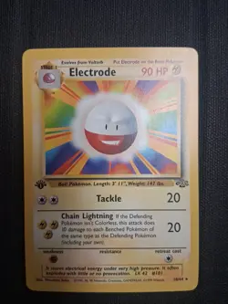 Pokemon Electrode 1st Edition Jungle Non-Holo 18/64 NM Fast Ship - Image 3