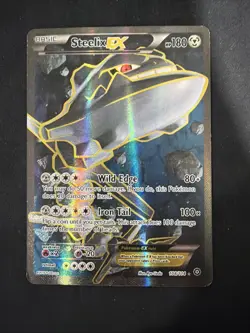Steelix Ex 108/114 XY Steam Siege Full Art Ultra Rare MP Pokemon - Image 1