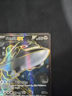 Steelix Ex 108/114 XY Steam Siege Full Art Ultra Rare MP Pokemon - Image 3