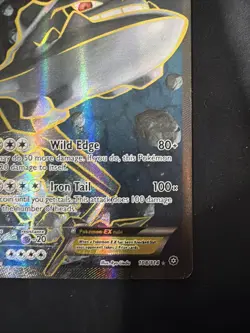 Steelix Ex 108/114 XY Steam Siege Full Art Ultra Rare MP Pokemon - Image 4