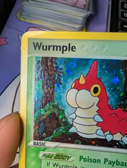Wurmple 70/92 Reverse Holo Legend Maker *DMG - Image 4