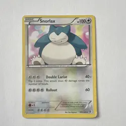 Pokemon Snorlax Boundaries Crossed 109/149 Uncommon Basic 100 HP Double Lariat - Image 1