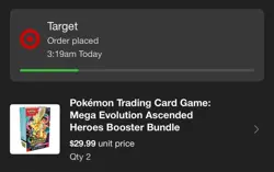 Pokemon TCG Mega Evolution Ascended Heroes Booster Bundle (6 Packs) PRESALE CONF - Image 4