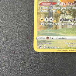Pikachu GG30/GG70 Pokemon Crown Zenith Galarian Gallery English NM - Image 4