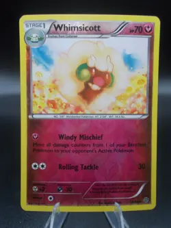 Whimsicott 56/98 XY-Ancient Origins Pokemon TCG Reverse Holo Lightly Played - Image 1