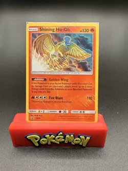 Pokemon Black Star Promo - Shining Ho-Oh SM70 Holo Foil Factory Sealed - Image 1