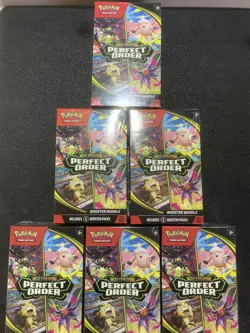 Pokemon New Perfect Order Booster Bundle Lot of (6) Factory Sealed 🔥🔥🔥 - Image 1