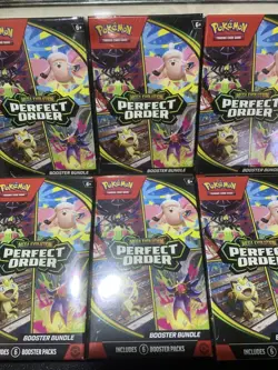 Pokemon New Perfect Order Booster Bundle Lot of (6) Factory Sealed 🔥🔥🔥 - Image 2