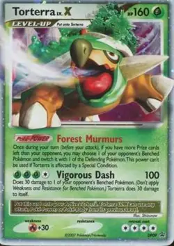 Torterra LV.X - DP09 - Promotional - DP Black Star Promos #DP09 Pokemon TCG - Image 1