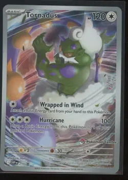 2025 Pokemon Scarlet & Violet Black Star Promo Tornadus (Pokemon Center) #210 - Image 1