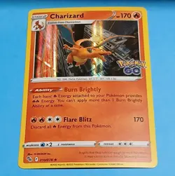Charizard 010/078 Pokemon GO Holo Pokemon 2022 Mint Condition - Image 2
