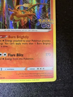 Pokemon Charizard Holo 010/078 from Pokemon Go in NM condition! - Image 5