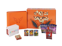 Pokemon TCG S-Chinese 2024 Eevee GX Gift Box Flareon Box Exclusive New & Sealed - Image 1
