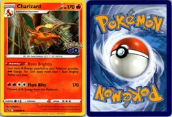 Charizard 010/078 Holo R Pokemon GO Pokemon NM - Image 3