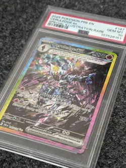 Pokemon 2025 Ceruledge ex 147/131 Tera SIR Prismatic Evolutions GEM MINT PSA 10 - Image 3