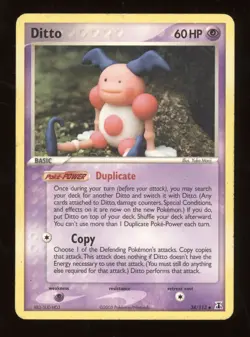 2005 Pokemon EX Delta Species Ditto #38/113 - Image 1