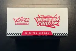 Pokemon Scarlet & Violet White Flare Elite Trainer Box ETB New Sealed - Image 2