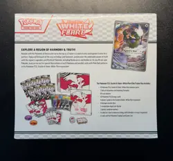 Pokemon Scarlet & Violet White Flare Elite Trainer Box ETB New Sealed - Image 3