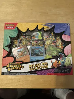 Pokemon TCG Ascended Heroes First Partner Deluxe Pin Collection Factory Sealed - Image 1