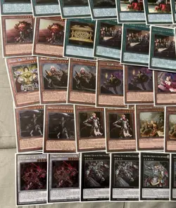 2 YuGiOh Noble Knights of the Round Table NKRT Platinum Deck No box or play mat - Image 2