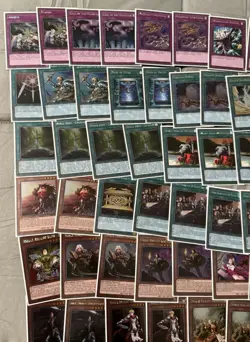 2 YuGiOh Noble Knights of the Round Table NKRT Platinum Deck No box or play mat - Image 4