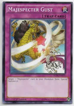 Yu-Gi-Oh! Raging Tempest MAJESPECTER GUST RATE-EN075 - Image 1