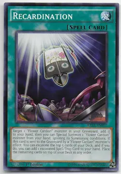 Yu-Gi-Oh! Raging Tempest RECARDINATION RATE-EN057 - Image 1