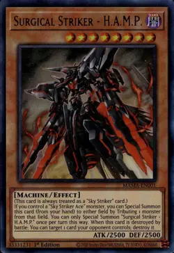 Yu-Gi-Oh! Surgical Striker - H.A.M.P. Ultra Rare MAMA-EN001 - Image 1