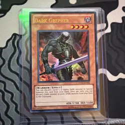 YuGiOh! Dark Grepher TU03-EN001 Ultra Rare NM - Image 1