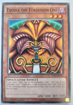Yu-Gi-Oh! - Exodia the Forbidden One - LDK2-ENY04 - 1st Edition - Image 1