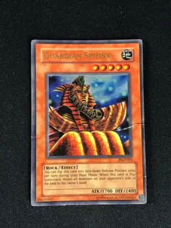 YUGIOH GUARDIAN SPHINX PGD-025 ULTRA HP/CREASES - Image 1