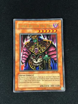 YUGIOH DARK RULER HA DES LOD-001 ULTRA PLAY/EDGEWARE - Image 1