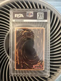 2011 Yugioh Elemental Hero Neos Knight 1st Edition Ultimate Rare PSA 9 - Image 2