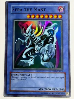 Yugioh TCG - Zera The Mant - PP01-EN011 - LP/NM - Super Rare - Unlimited - 2007 - Image 1